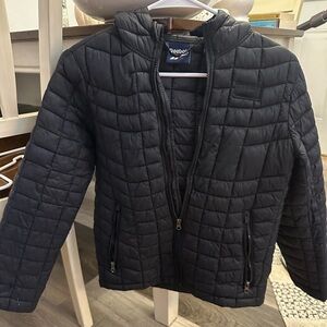 Reebok Black Kids Puffer Jacket